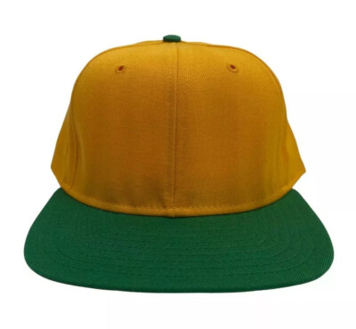 vintage delong wool snapback hat cap adult M/L deadstock NWOT 90s made in USA 