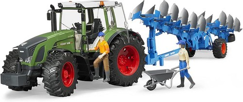 Tractor agrícola Bruder Fendt 936 Vario con columna de dirección en funcionamiento 03040 - Imagen 5 de 5