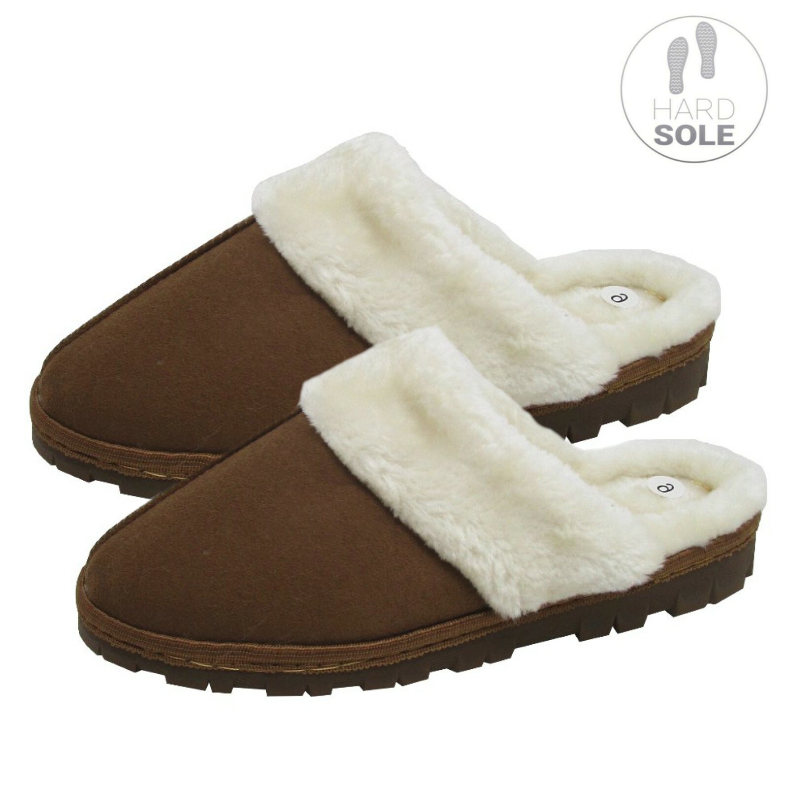 Ladies Mules, Ladies Mule Slippers Womens Slip On Mules Faux Suede Fur