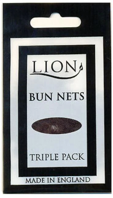 30 Lion Bun Hair Nets (10 packets of 3) Dance Ballet Equestrian Sleek Cover - Image 4 of 4