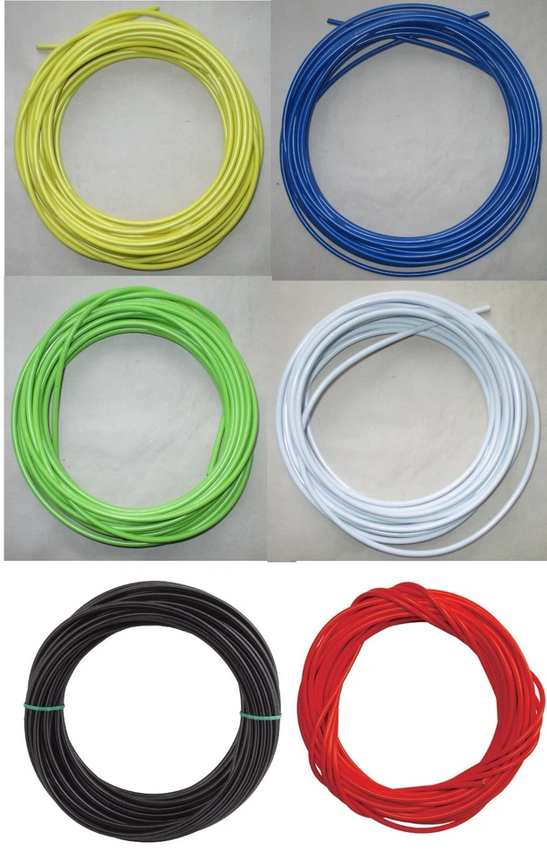 SUNLITE TEFLON Lined Bike Brake Cable Housing Only Multiple COLORS 5mm Sold by the foot