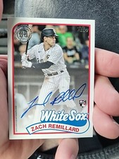 2024 Topps Series 1 1989 Topps Zach Remillard RC Auto 89BA-ZR