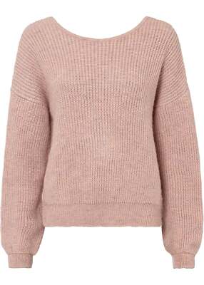 Bonprix Pullover Mit Perlen Rosa Pullover 44/46 Altrosa Damen