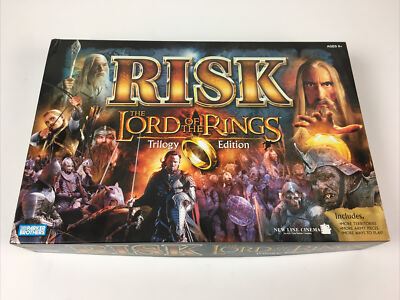 Risk The Lord of the Rings Middle Earth Conquest Boardgame -  complete