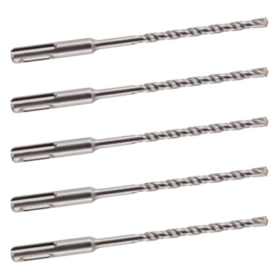 5 Stück - 7 mm x 160 mm lang SDS Plus Steinbohrer TCT für Ziegel Stein etc.