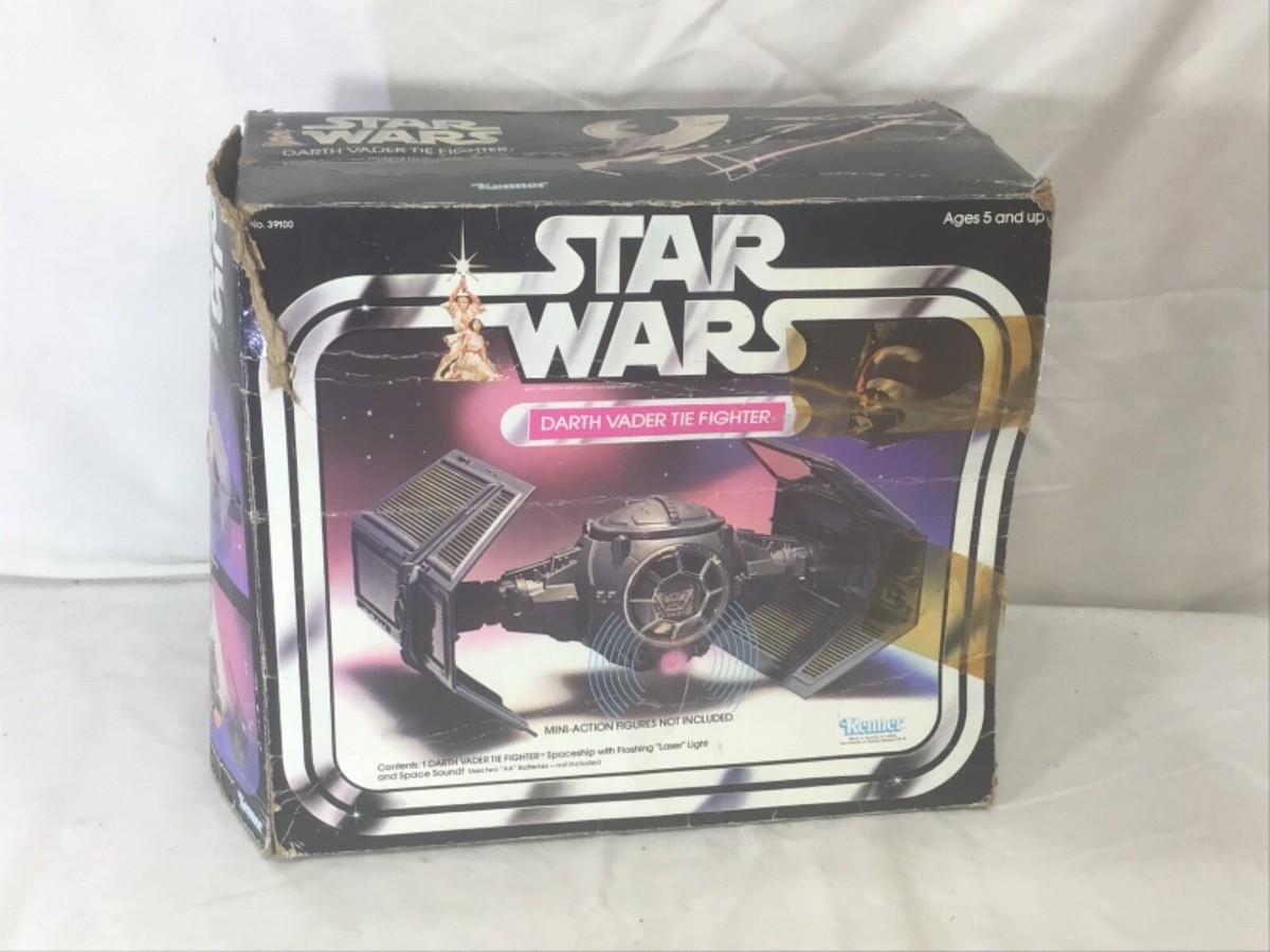 1978 Vintage Star Wars Darth Vader Tie Fighter Figure Boxed