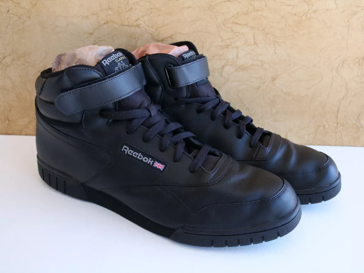 Reebok Classics 3478 Black Men&#039;s US 15 Sneakers High Top | eBay