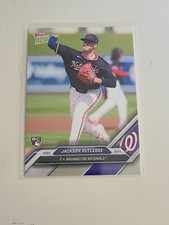 2024 Topps NOW Road to Opening Day Jackson Rutledge OD-193   RC Nationals