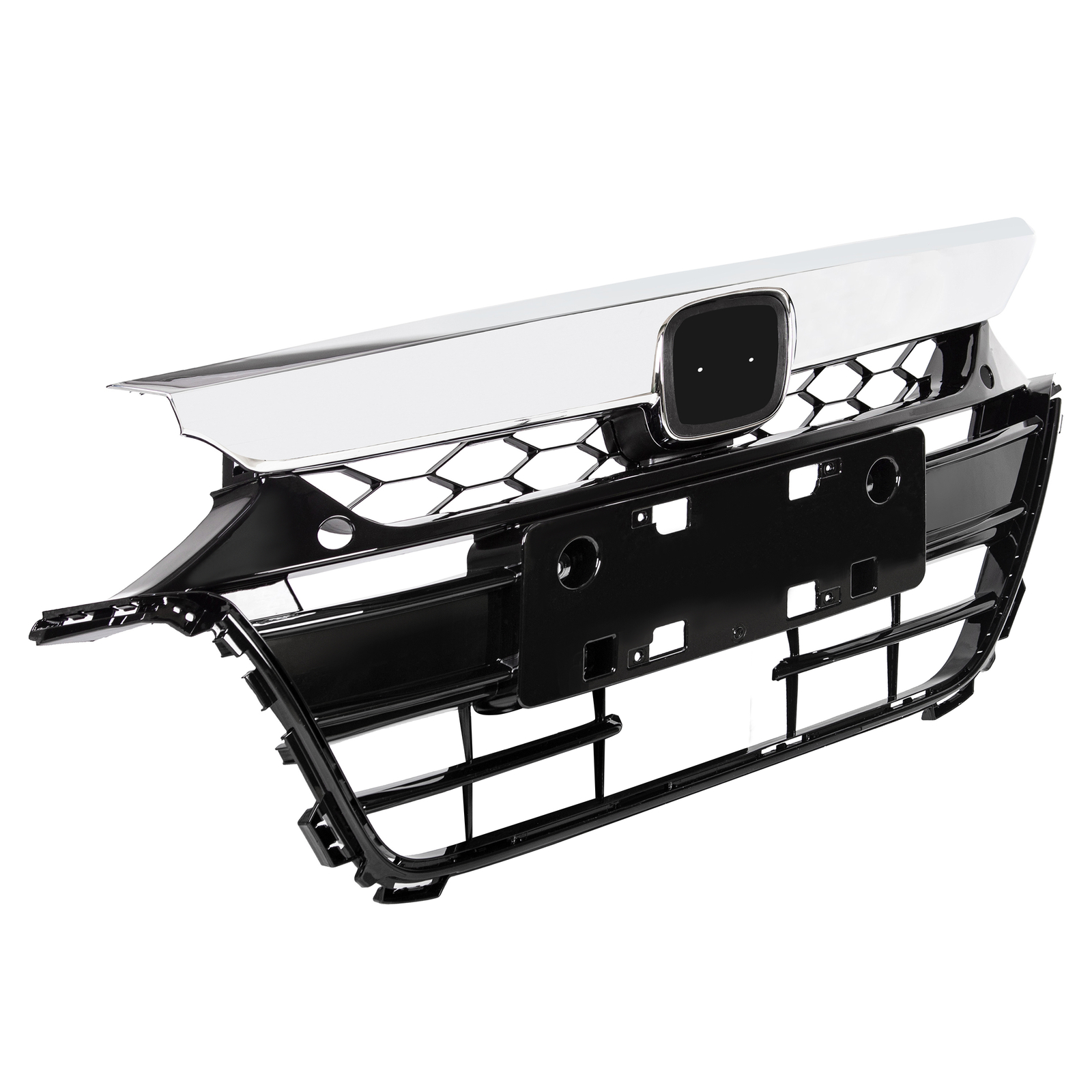 Front Bumper Upper Grill Grille Assembly For Honda Accord 2018 2019 2020