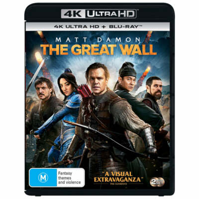 The Great Wall (4K UHD Blu-Ray) NEW