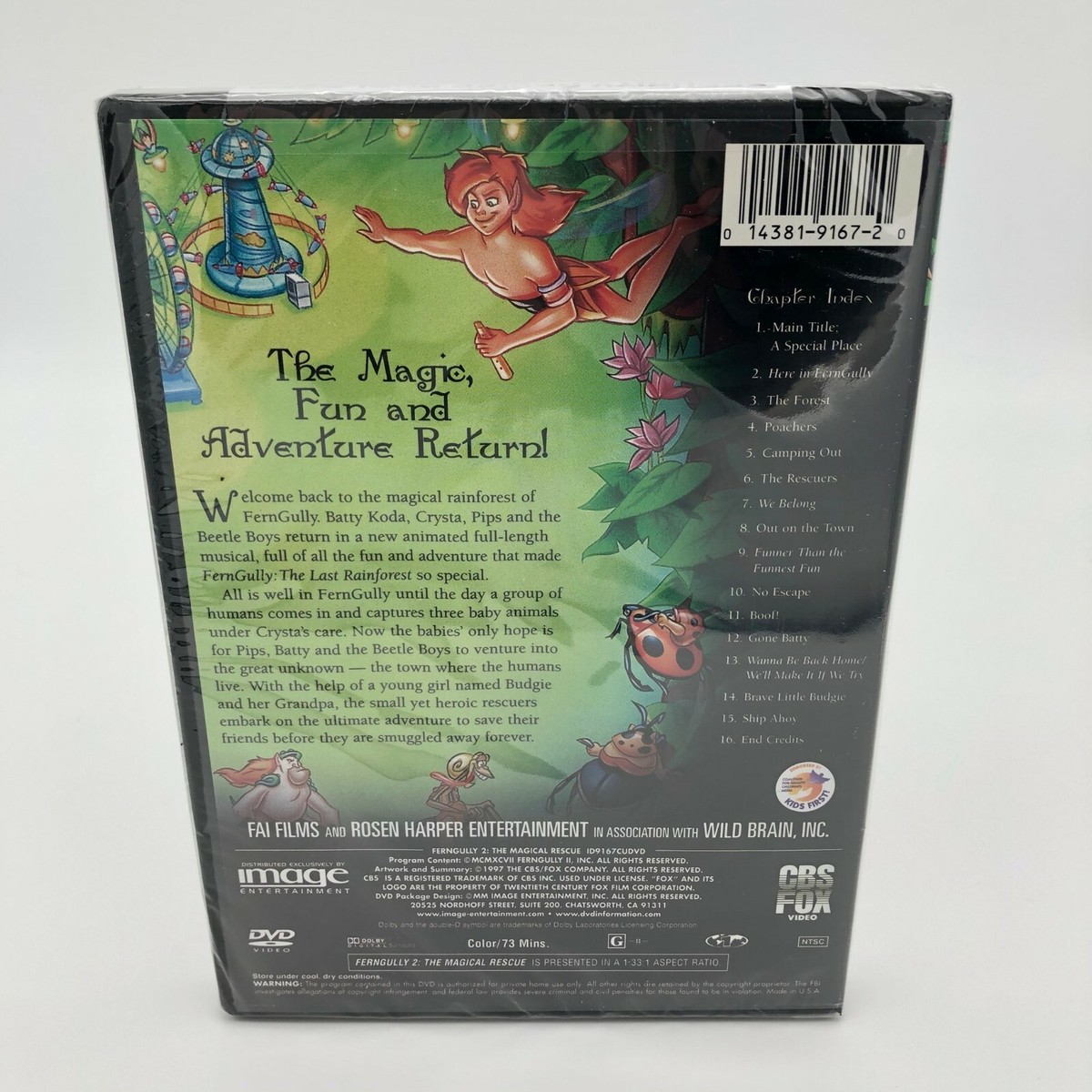 Ferngully 2: The Magical Rescue (DVD, 2000) 14381916720| eBay