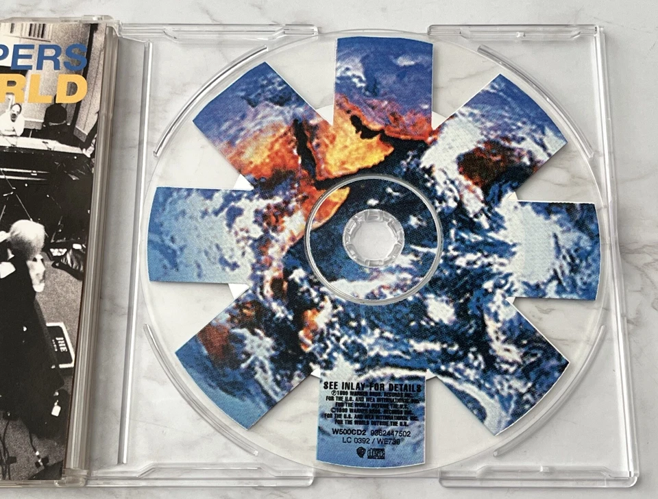 Red Hot Chili Peppers Around The World CD Single LTD ED UK IMPORT w/Hype Sticker Foto 2 de 4