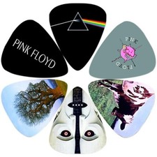 Licensed PINK FLOYD 6 Pack Guitar Picks Assorted designs Brand New