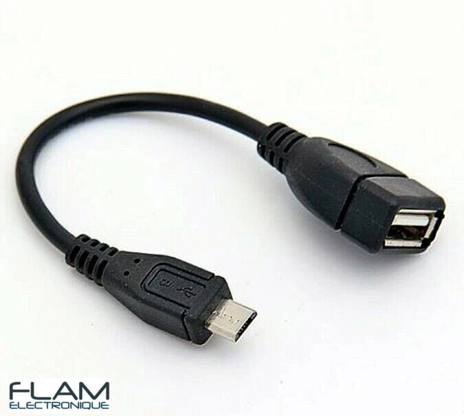 Câble Rallonge USB 2.0 Avec Interrupteur ON/OFF - 28 Cm, Mâle Vers Femelle - Neuf