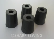 CUSHION RUBBER 4 EACH #206338 fits PEGASUS W562 FLATBED COVERSTITCH