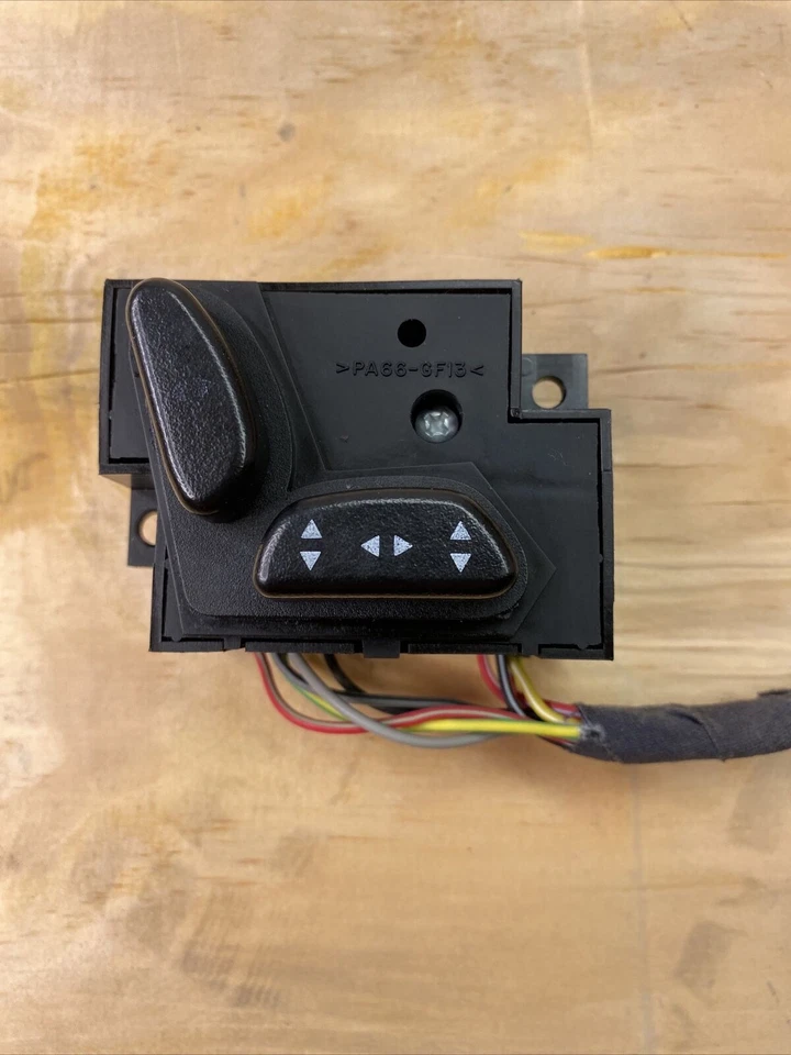 Interruptor de asiento eléctrico del conductor izquierdo Lincoln Continental 1998-2002 98 99 00 01 02 Foto 2 de 4