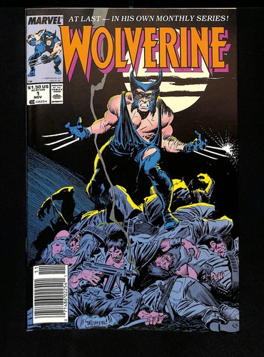 Wolverine (1988) #1 NM- 9.2 Newsstand Variant 1st Appearance of Patch!