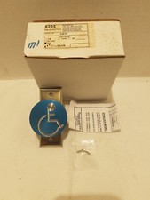 Dynalock 6235 PALM SWITCH 2-58" DIA ANODIZED BLUE BUTTON HANDICAPPED-NR