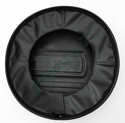 Spare Tire Cover Fits for Suzuki Jimny JB74 JB64 2019-24 Yellow Rear Tyre Cover - Picture 7 of 7