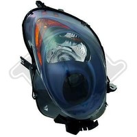 Scheinwerfer Vorne Links Alfa Mito 2008-2016 Schwarz Halogen 3005083