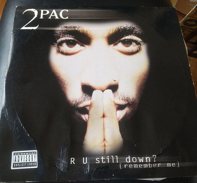 2Pac R U Still Down Remember Me 3LP Vinyl Record Tested Used