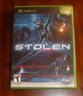 Original Xbox Game- STOLEN- Black Label Complete CIB EX