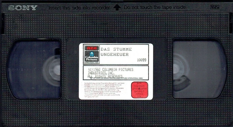 (FSK 18) VHS Videokassette - Silent Rage - Das stumme Ungeheuer - Chuck Norris - Bild 2 von 2