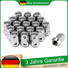 Auto-Radmuttern M12x1,5 SW 19 für Ford Alufelgen Fiesta Mondeo