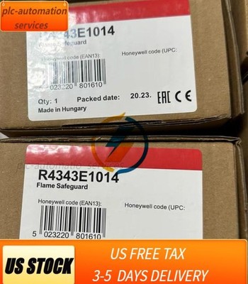 1PC New Honeywell R4343E1014 Flame Controller R4343E 1014 Relay Flame Detecto #J