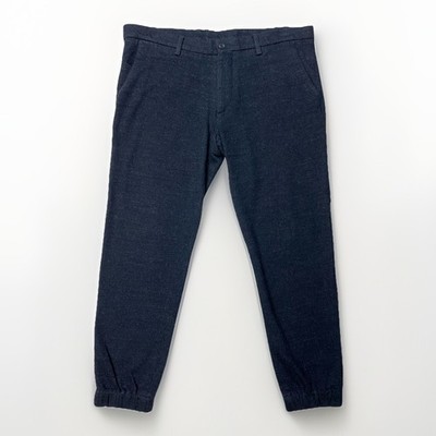 Berwich SC ELAX Comfort Hose Jogginghose Navy Blau Herren 50 W34 Stretch Wollmischung