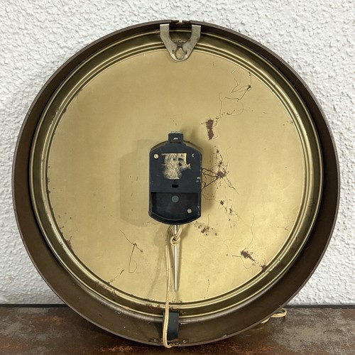 Vintage Seth Thomas 14" Bubble Face Elektrische Schule Büro Wanduhr - Bild 3 von 3