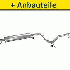 Mittelschalldämpfer mit Montagesatz für FIAT PALIO 1.2 1.6 1.9 D 1997-2003