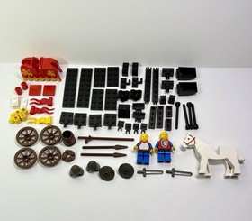 LEGO Castle: Twin-Arm Launcher (6039) 100% Complete Amazing Condition