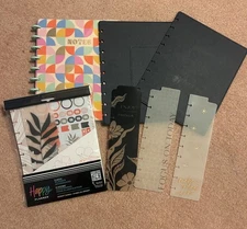 Happy Planner Desert Dune Accessories Pack, Notebook, Cover, Bookmark - CLASSIC