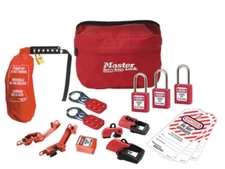 MASTER LOCK S1010E410KAPRE Portable Safety Lockout Kit w/ Pouch