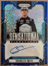 2025 Prizm Sensational Signatures Auto FOTL Blue Shimmer SSP 1/4 Chandler Smith