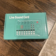 F998 Professional Live Sound Card Audio Mixer USB Interface Podcast Studio BT