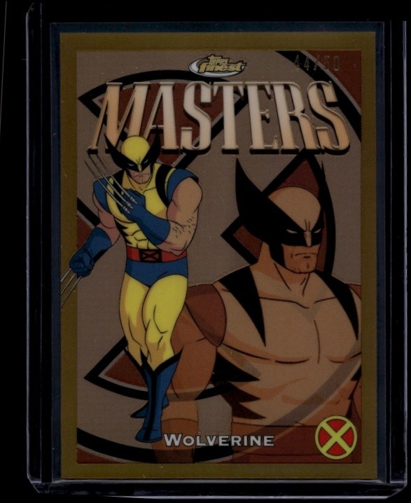 2025 Topps Finest X-Men '97 Wolverine #40 Gold Refractor /50