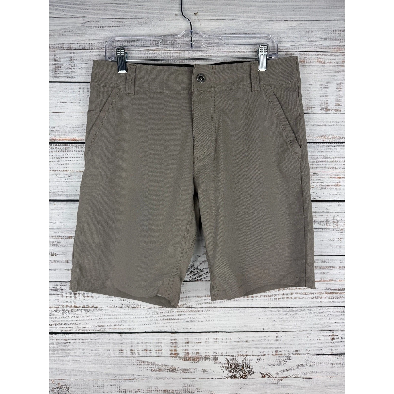 Kuhl Shift Amphibia Short Men 32 Khaki Stretch Outdoors Hiking Casual Beach 5129