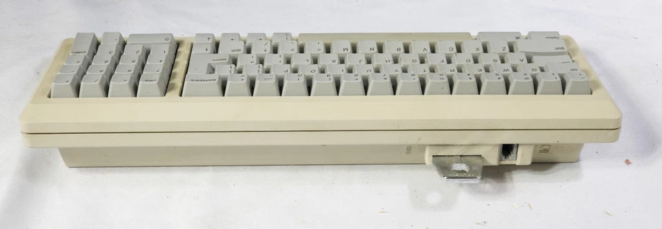 Apple Keyboard Macintosh 128k 512k Mac Plus RARE Vintage M0110A Platinum Gray - Image 3 of 4
