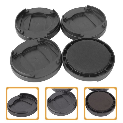 4 Pcs Anti-Rutsch-Festradmatte Büro Stuhlbeinkappen Bodenschoner - Bild 3 von 12