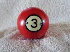 VTG Brunswick Billiard Pool REPLACEMENT Ball Version of CENTENNIAL 3 THREE2.25"