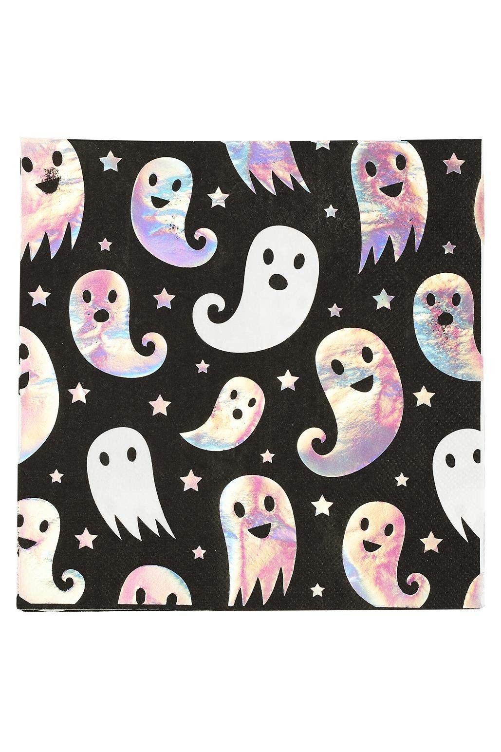 Посуда Smiffys Ghost, праздничные салфетки x8