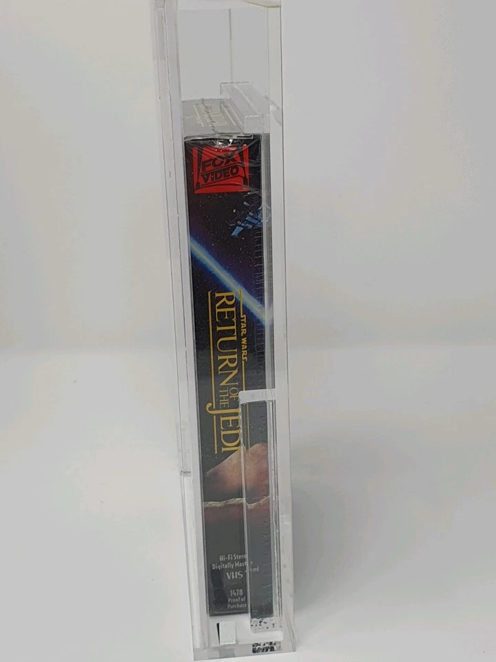 Star Wars (Episode VI) Return of the Jedi VHS NEU sealed IGS 9 (No VGA, CGC, BGS - Bild 4 von 4
