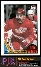 Mel Bridgman 1987-88 Topps #17 Detroit Red Wings
