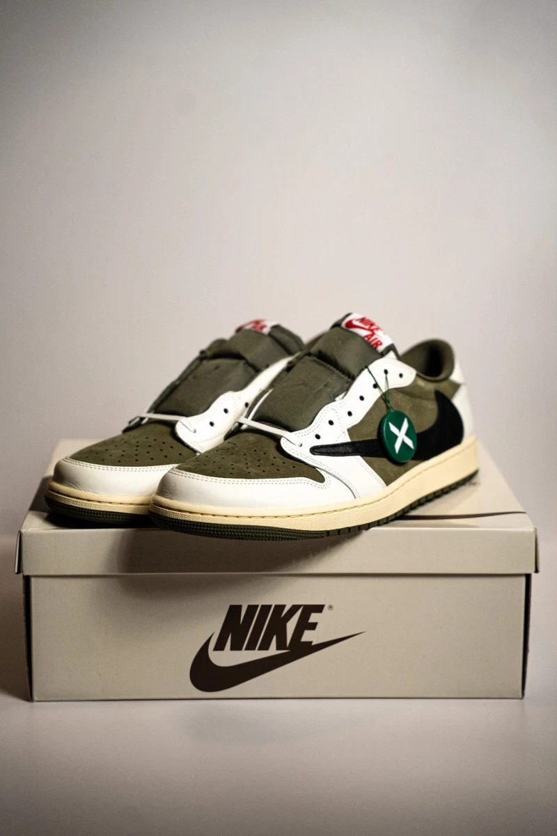 Travis Scott x Air Jordan 1 Retro OG SP Low Reverse Olive / Medium