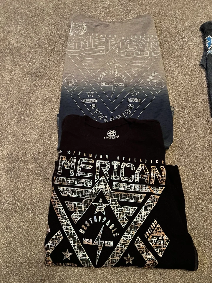 Lote grande de camisetas de luchador americano  Foto 3 de 3