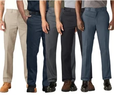 Dickies Mens 874F Classic Flex Original Fit Work Straight Leg Pants - New