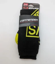 EVS Men's Contender Moto Off Road Socks Hi-Vis Yellow, Black Size L/XL 727618