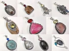 Natural Gemstone Pendant Handmade Jewelry